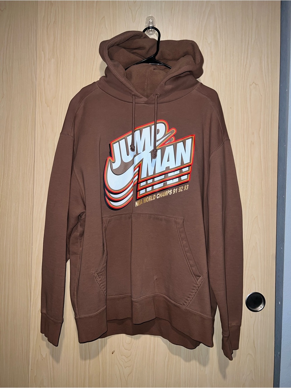 Jumpman Brown Graphic Hoodie